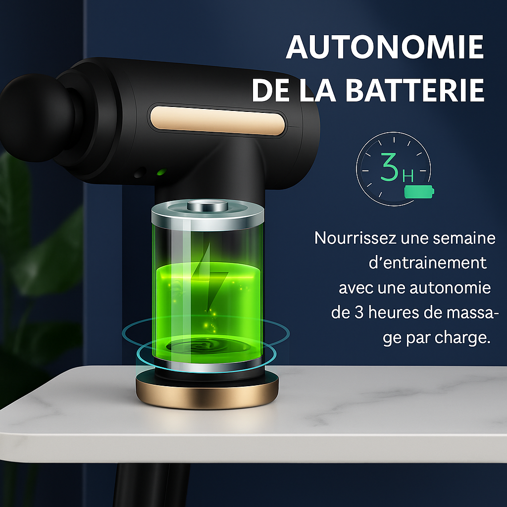 Pistolet de massage musculaire