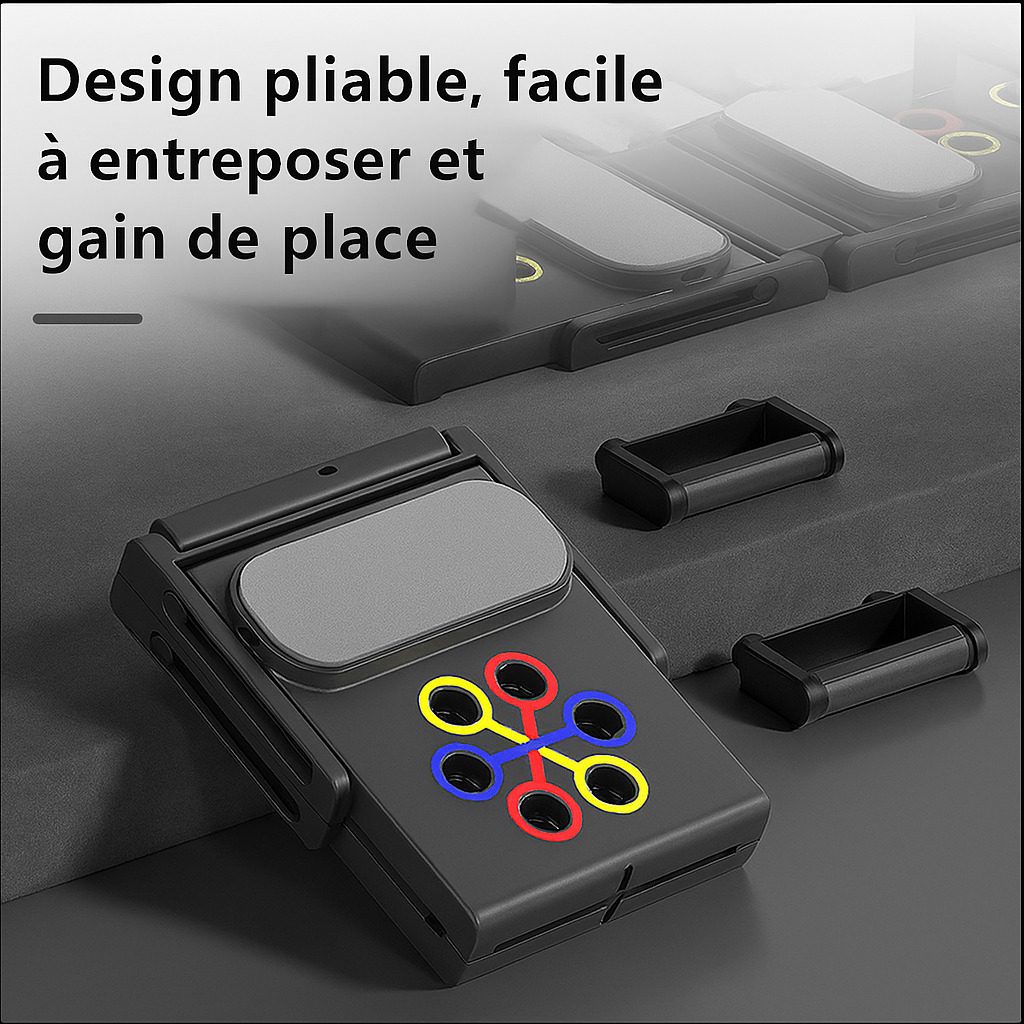 Station de pompes et de gainage