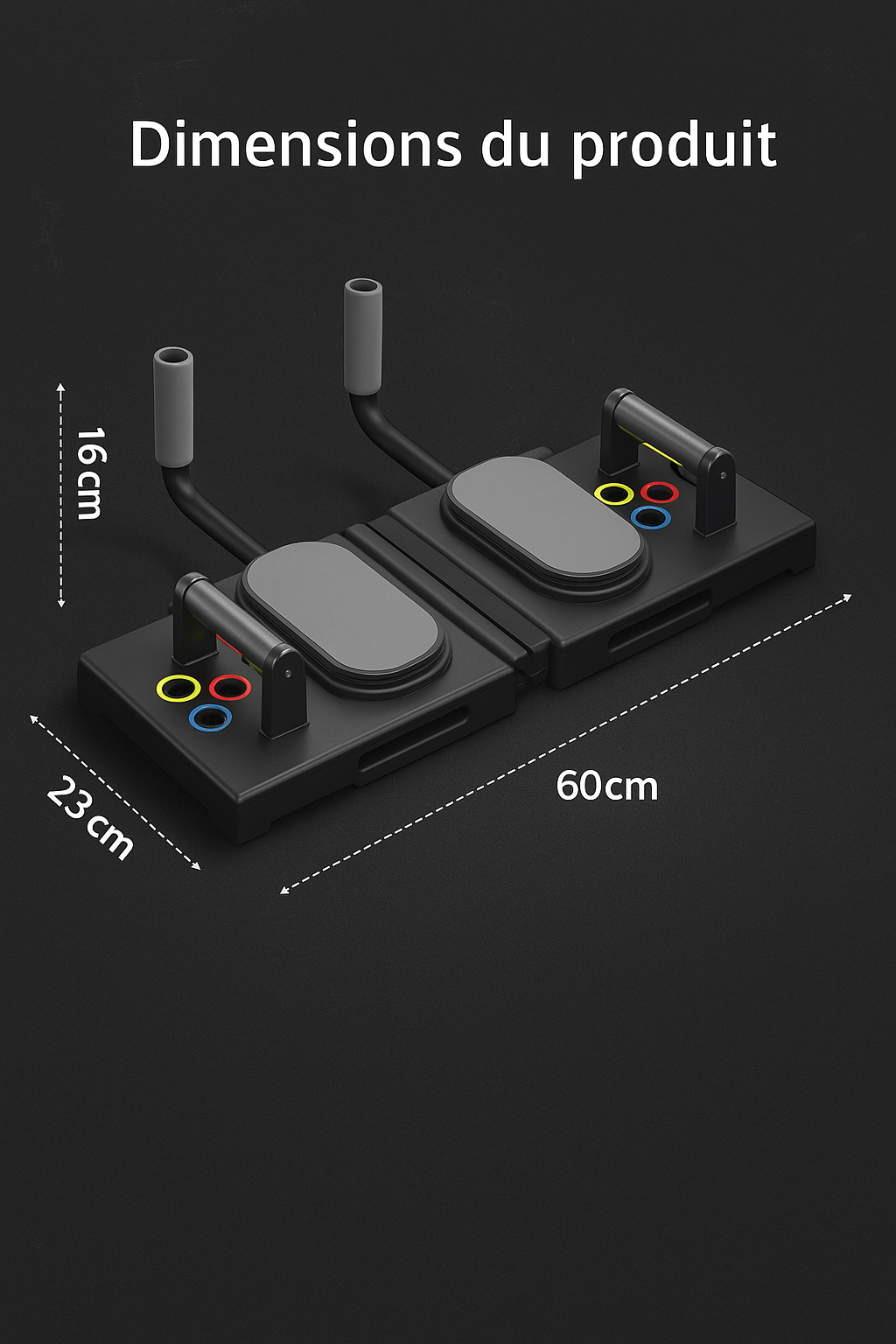 Station de pompes et de gainage
