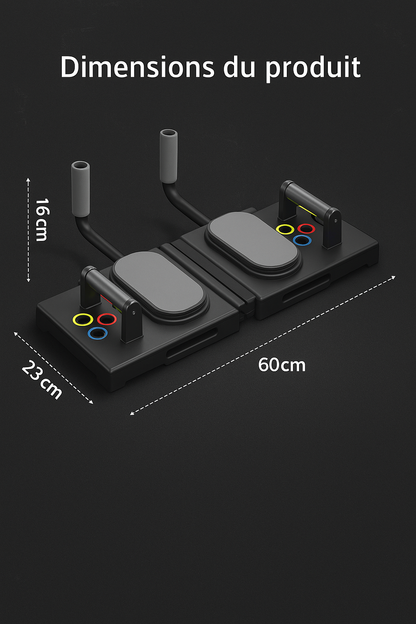 Station de pompes et de gainage